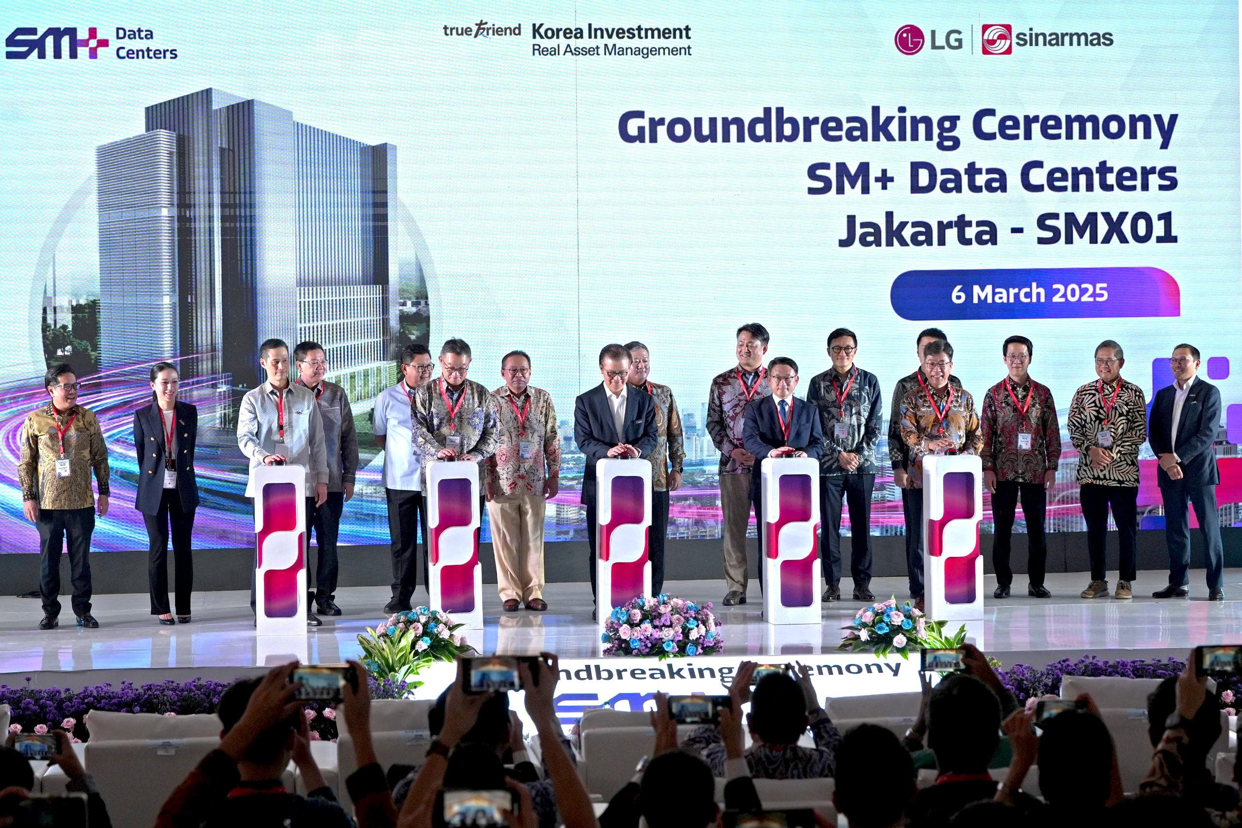 SM+ Memulai Pembangunan Pusat Data Unggulan di Kawasan Pusat Bisnis Jakarta