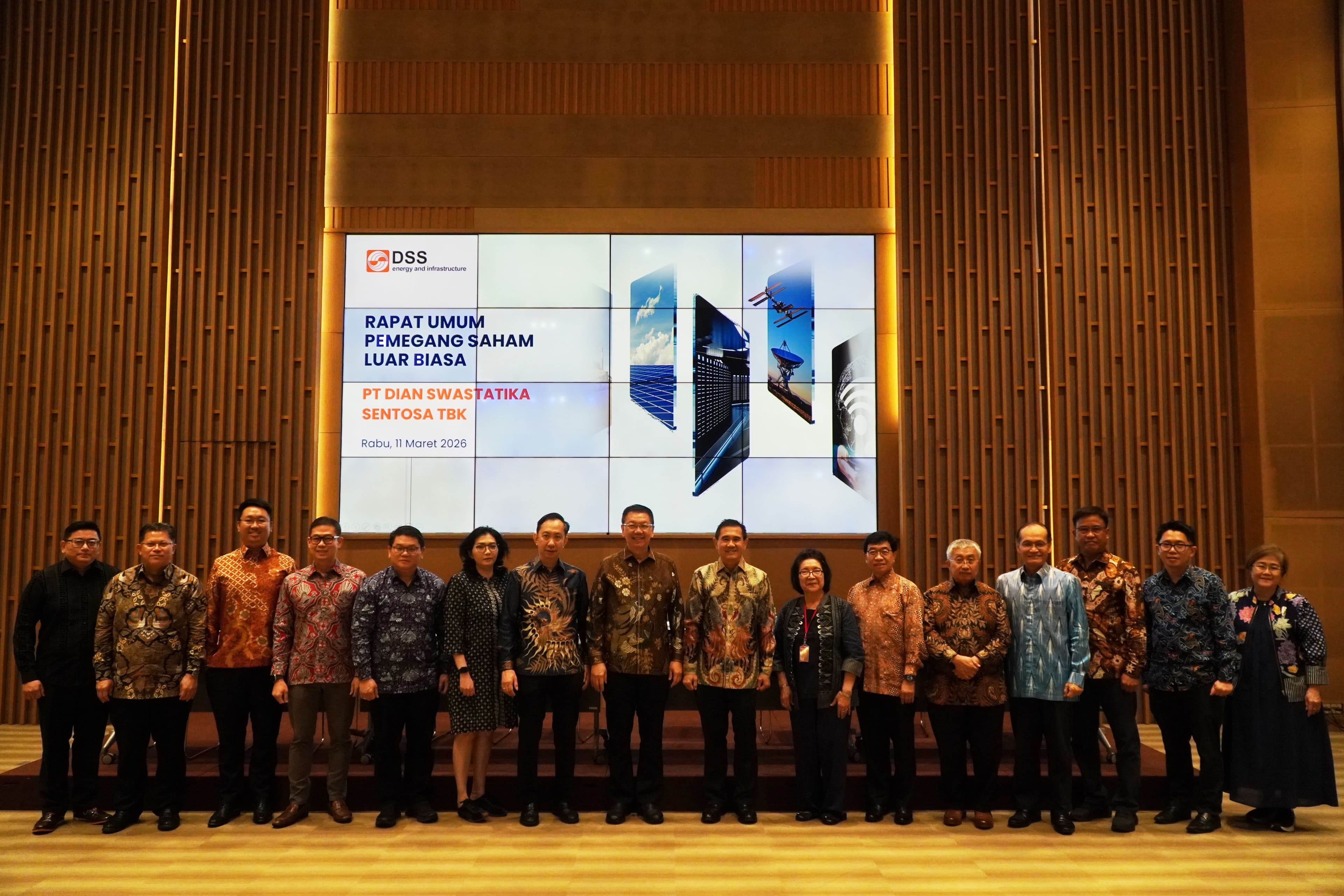 Shareholders Approve DSSA Stock Split at Extraordinary General Meeting