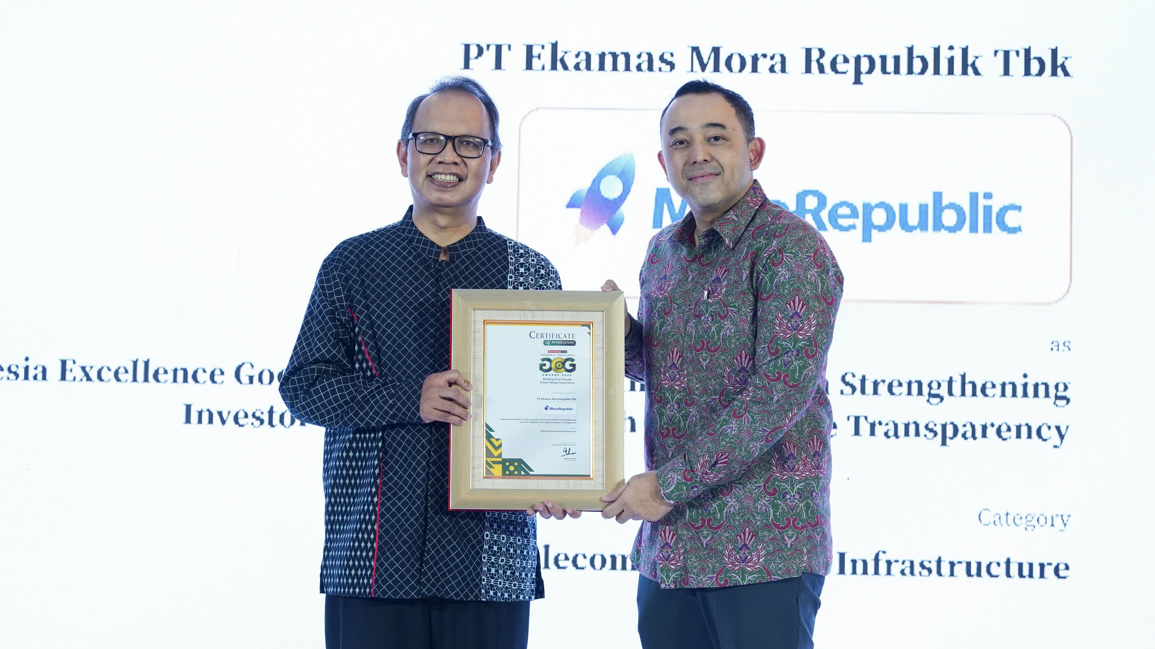 MoraRepublic Wins the Indonesia Excellence Good Corporate Governance Awards 2026 