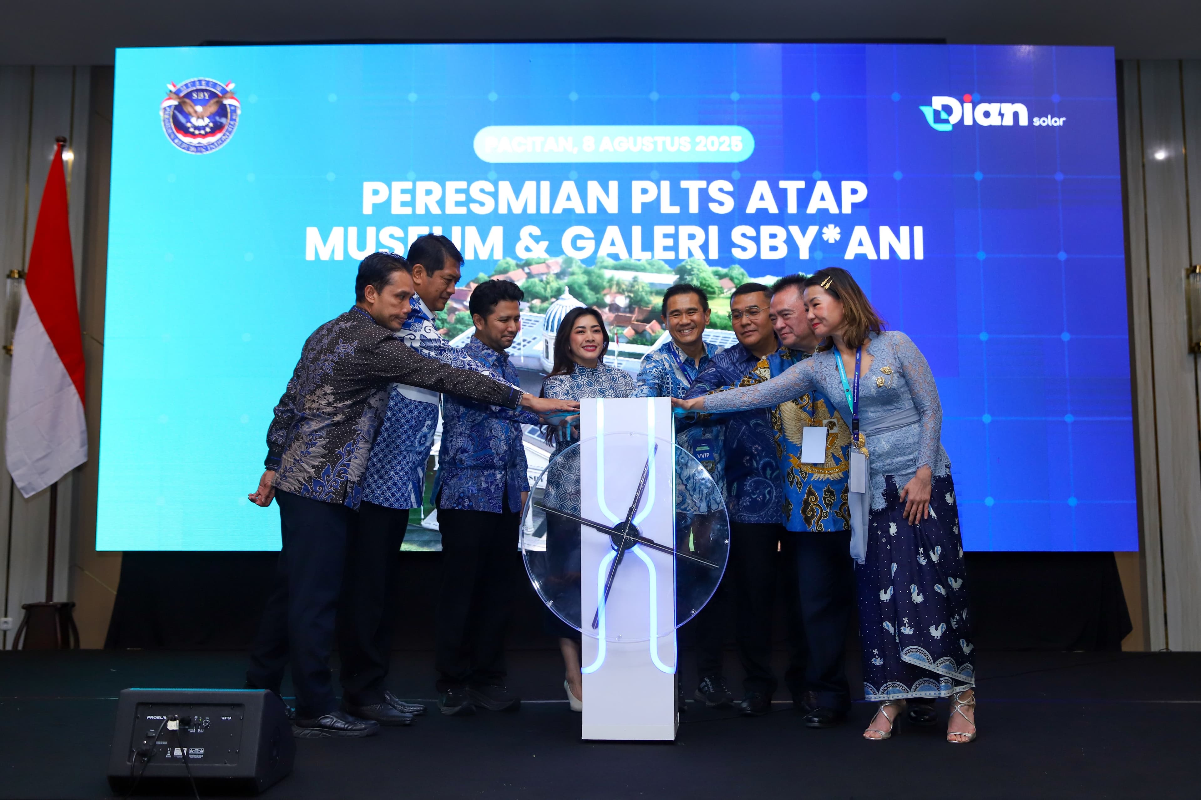 Dian Solar Inaugurates Rooftop Solar PV System at SBY*ANI Museum & Gallery, Pacitan